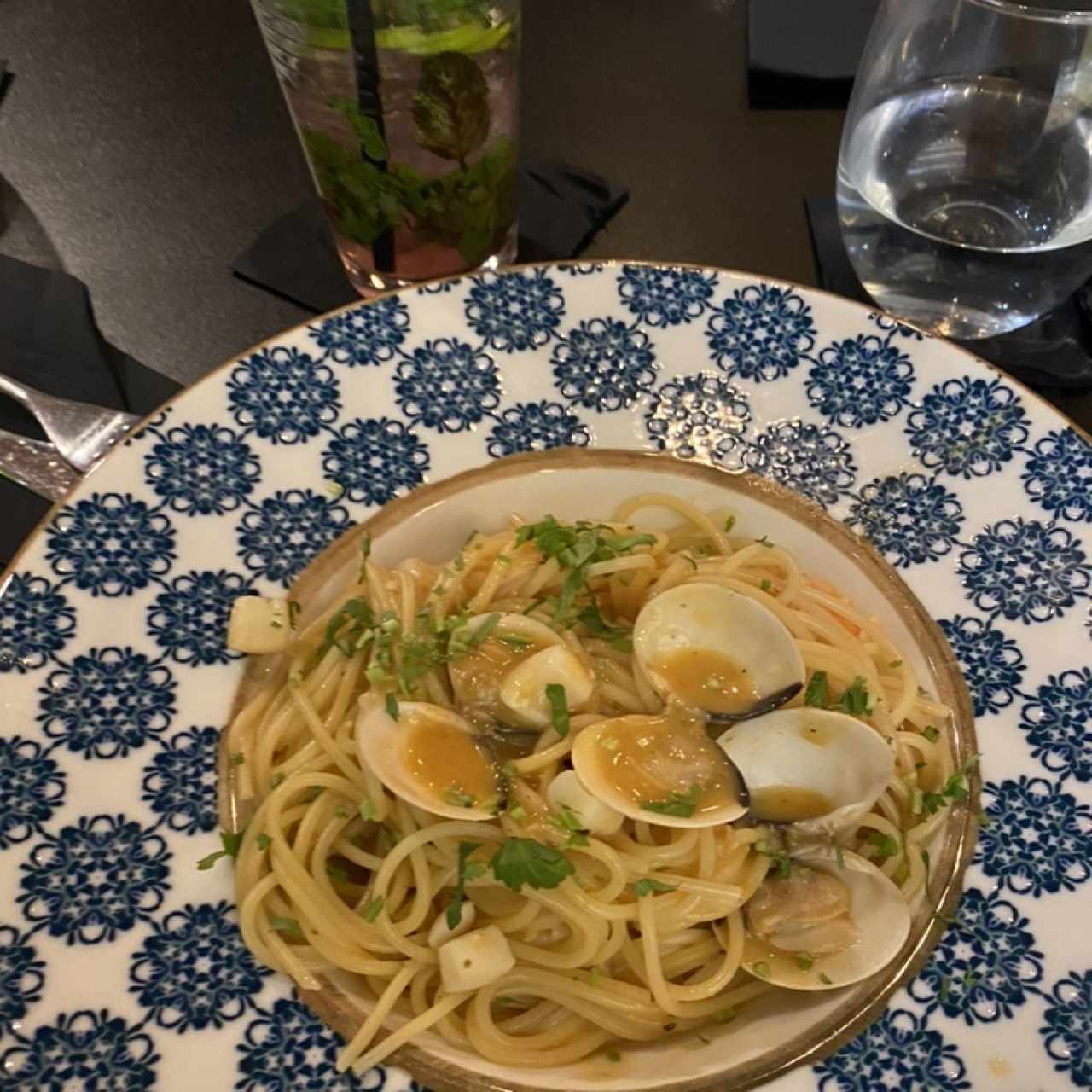 SPAGHETTI CON MARISCOS Y RICOTTA ESTILO CAJÚN