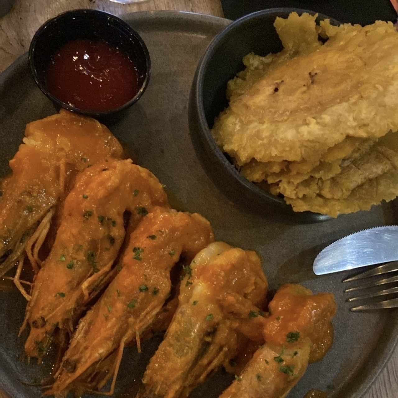 LANGOSTINOS CARIBEÑOS