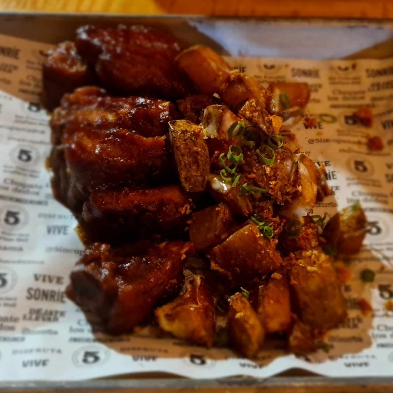 LAS STICKY-SMOKY RIBS