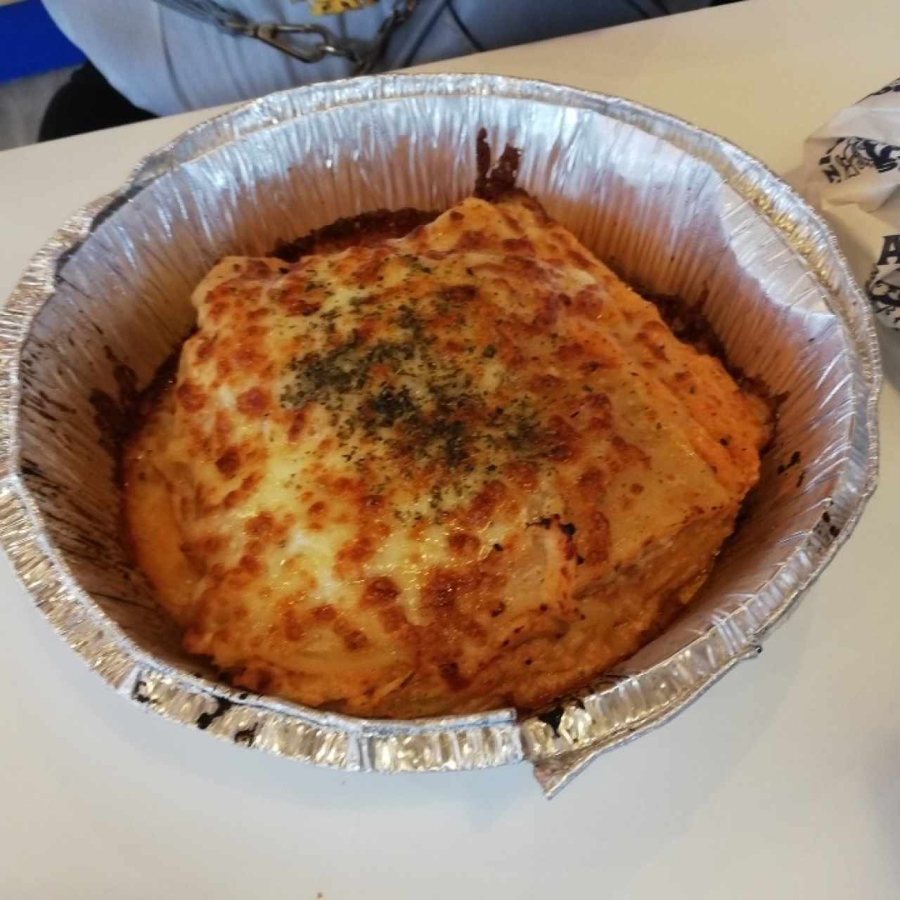 Lasaña de pollo