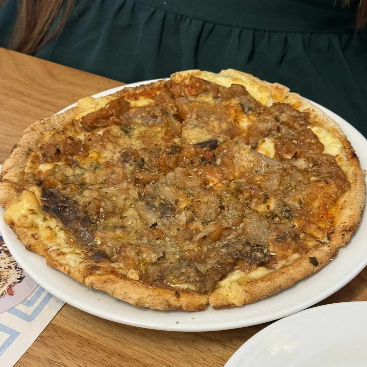 Pizza de berenjena imam