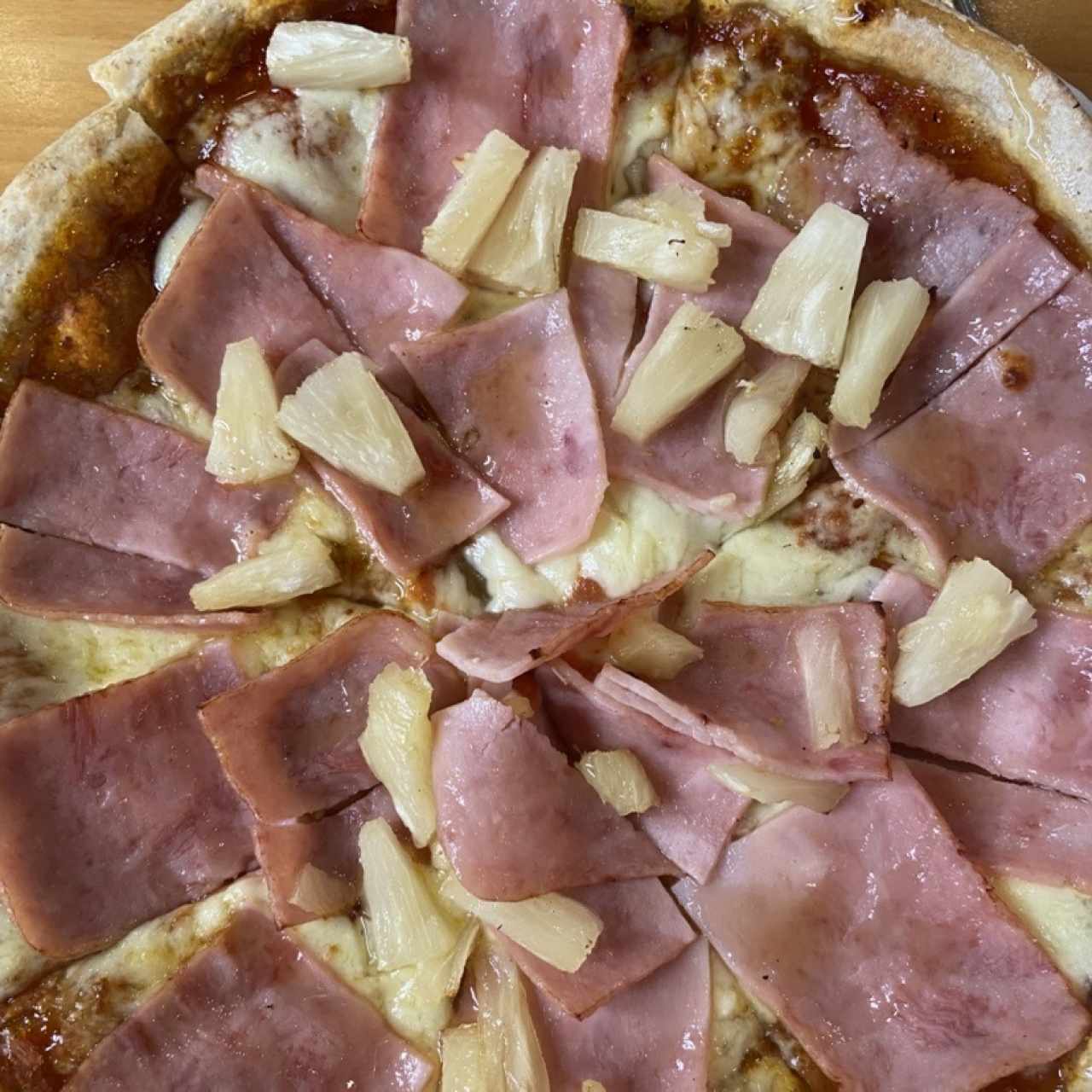 Pizzas especiales - Pizza hawaiana