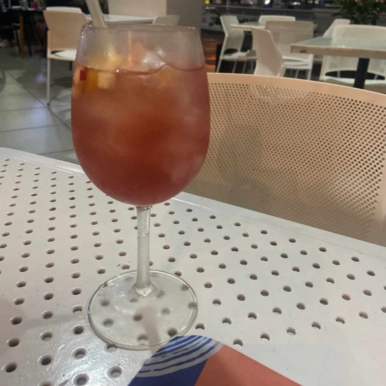 Sangría rosada