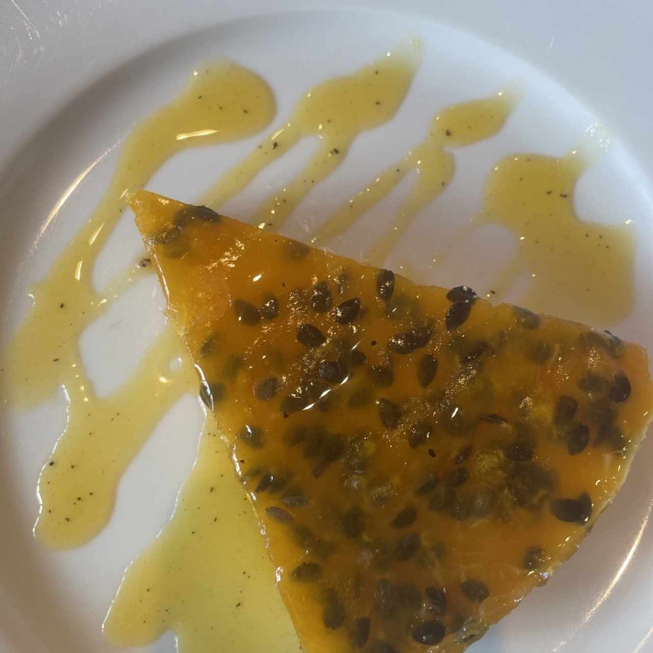 Postres - Cheesecake de Maracuyá