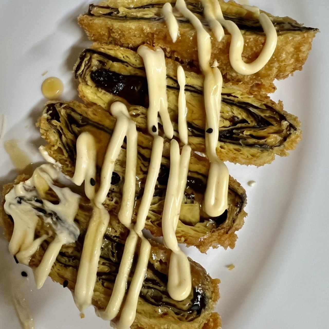 Rollito de Alga en Tempura y Panko