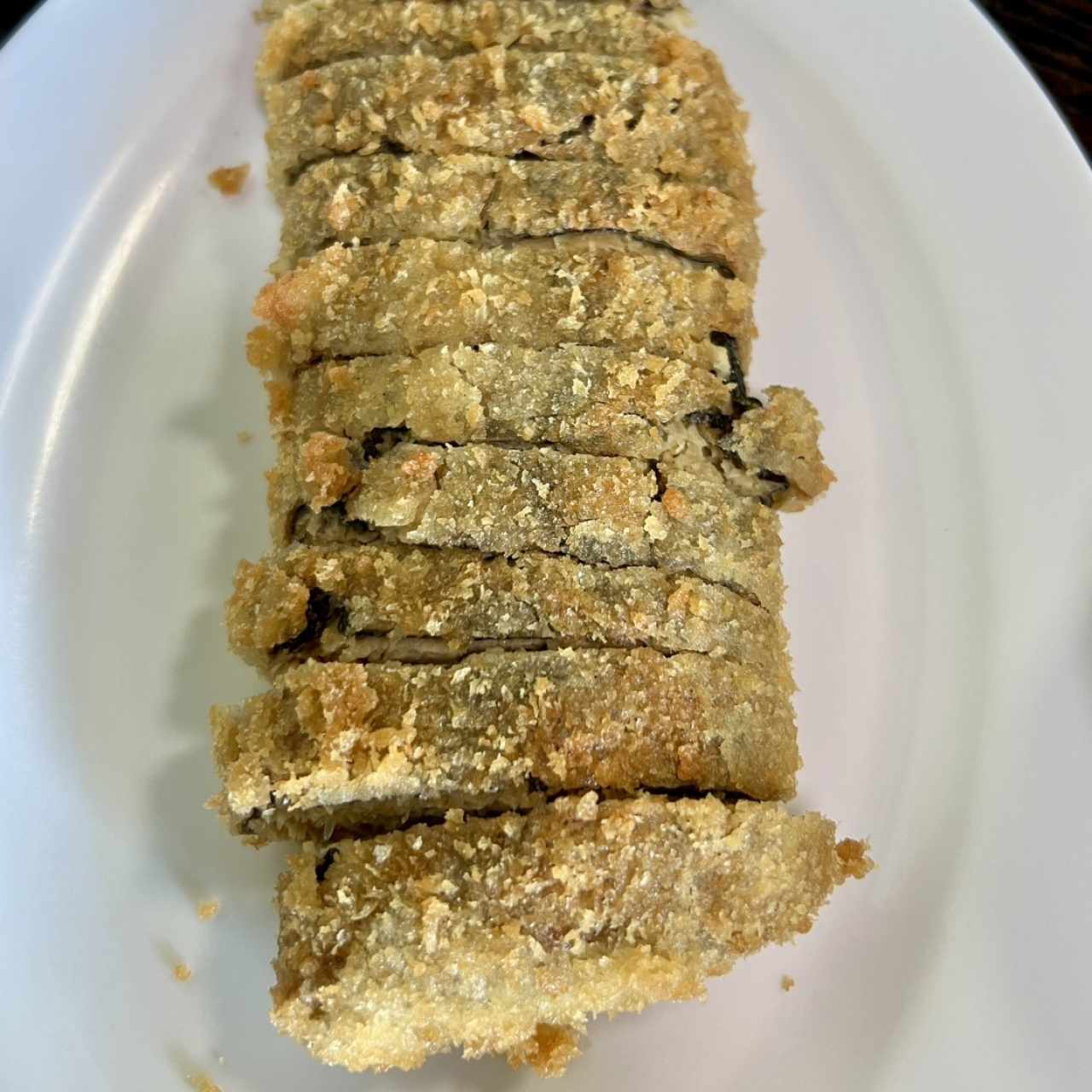 Pescado Vegano Apanado en salsa Agridulce