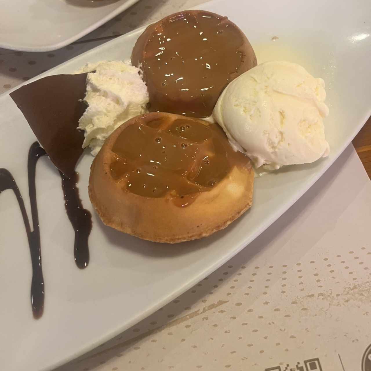 Mini Crepe o Mini pita, Mini waffle o Helado-Refresco