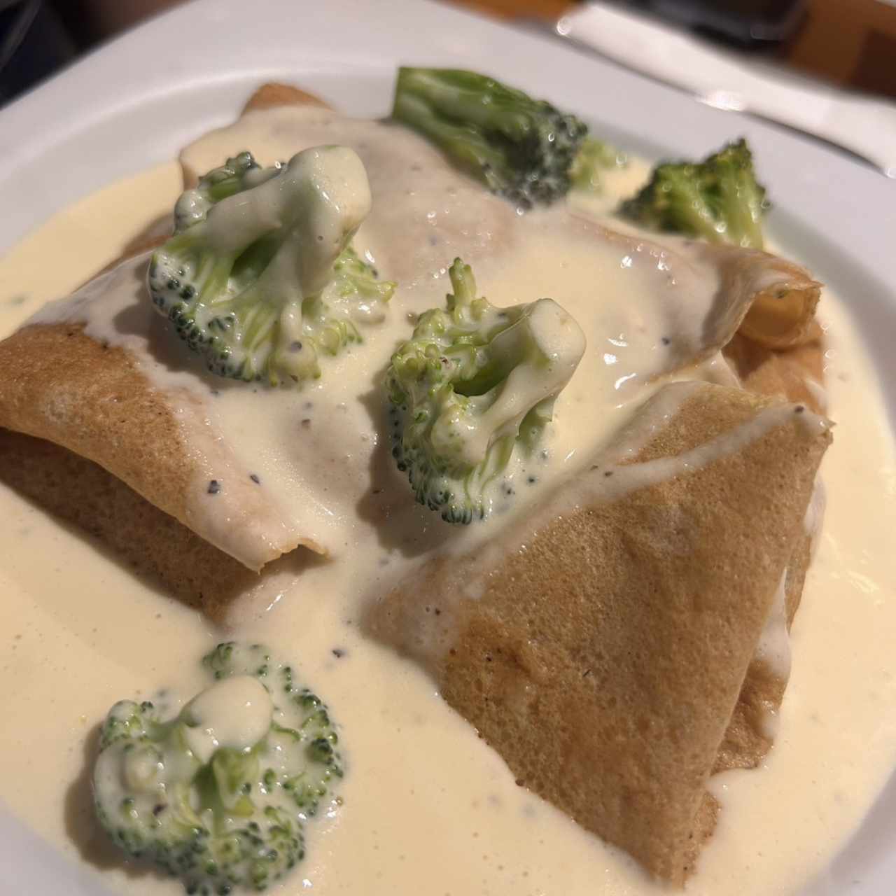 Pollo,Brocoli y Queso