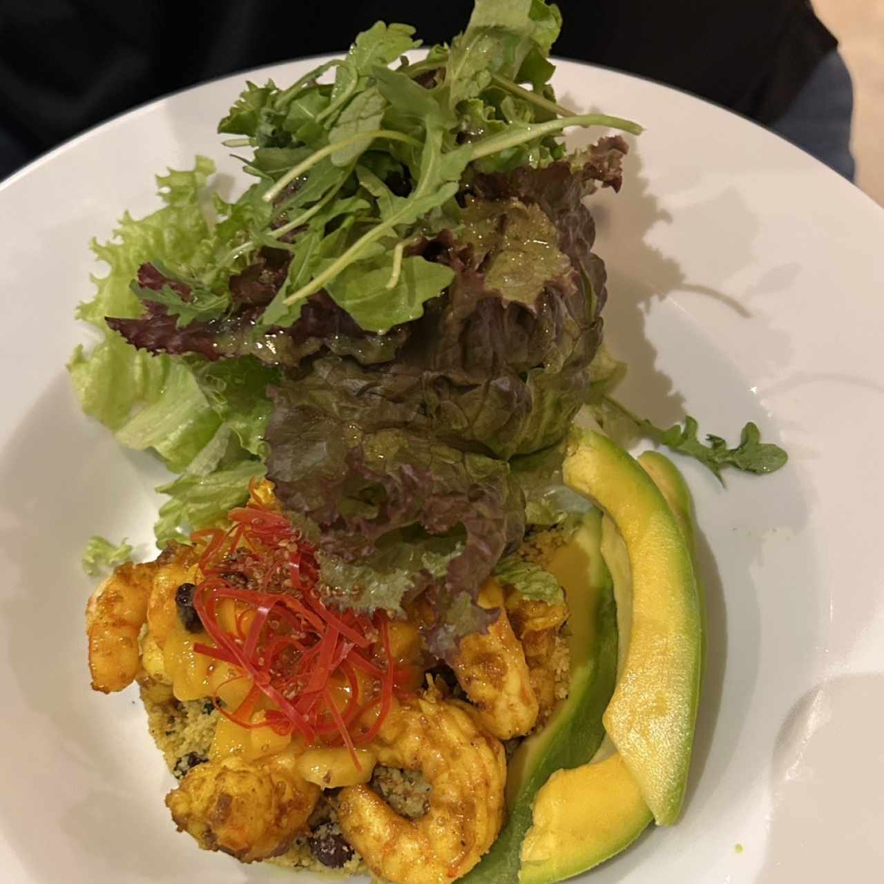 Ensalada Marroqui Con Camarón