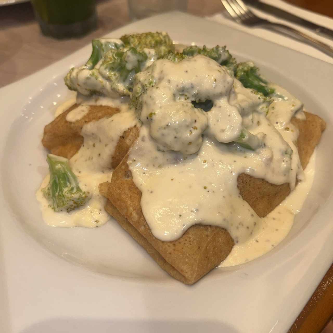 Pollo,Brocoli y Queso