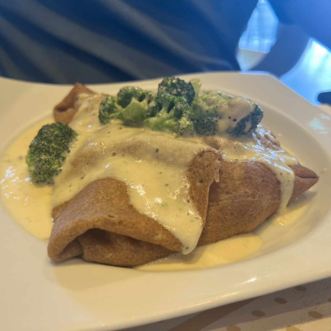 Pollo,Brocoli y Queso