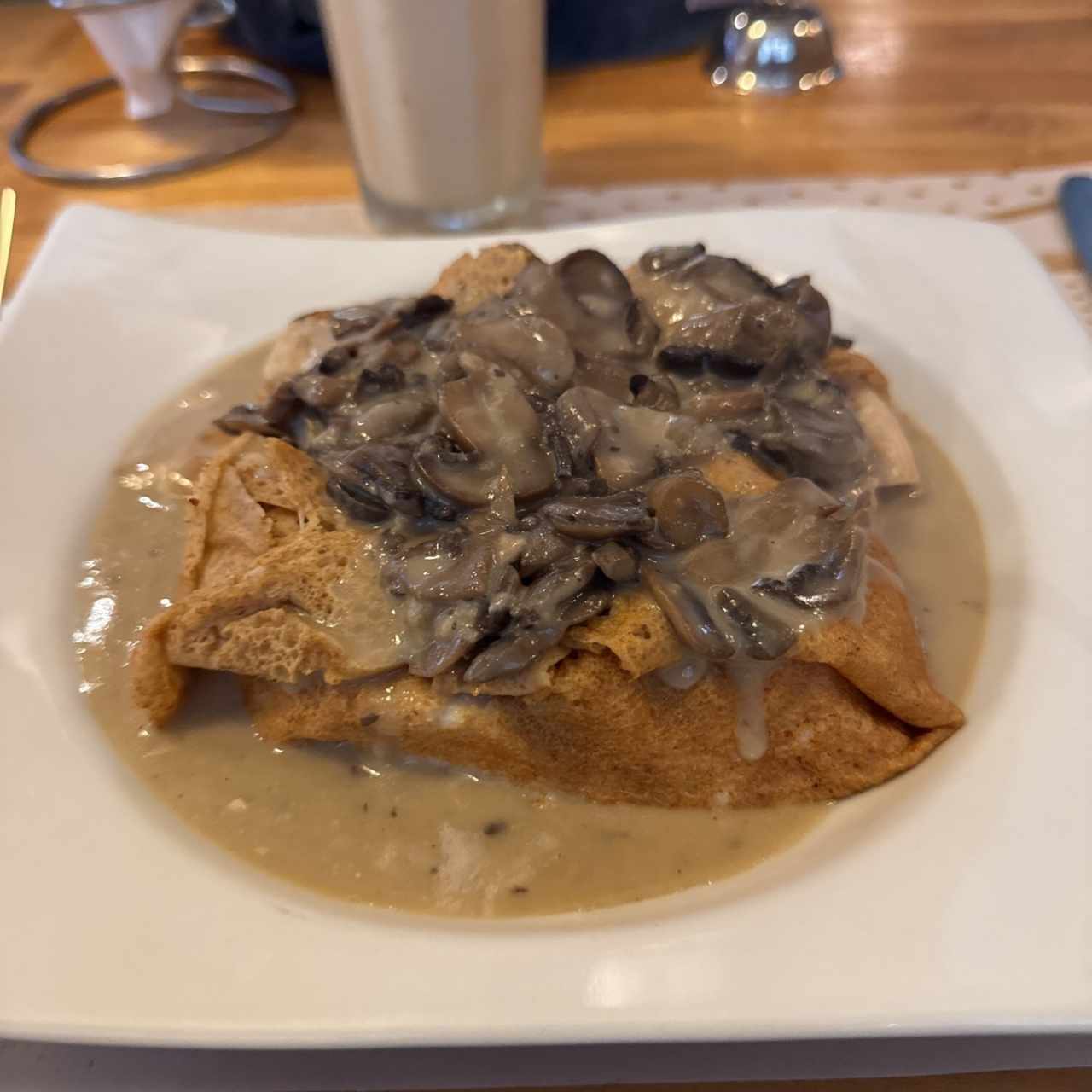 Pollo , Queso y Champiñones