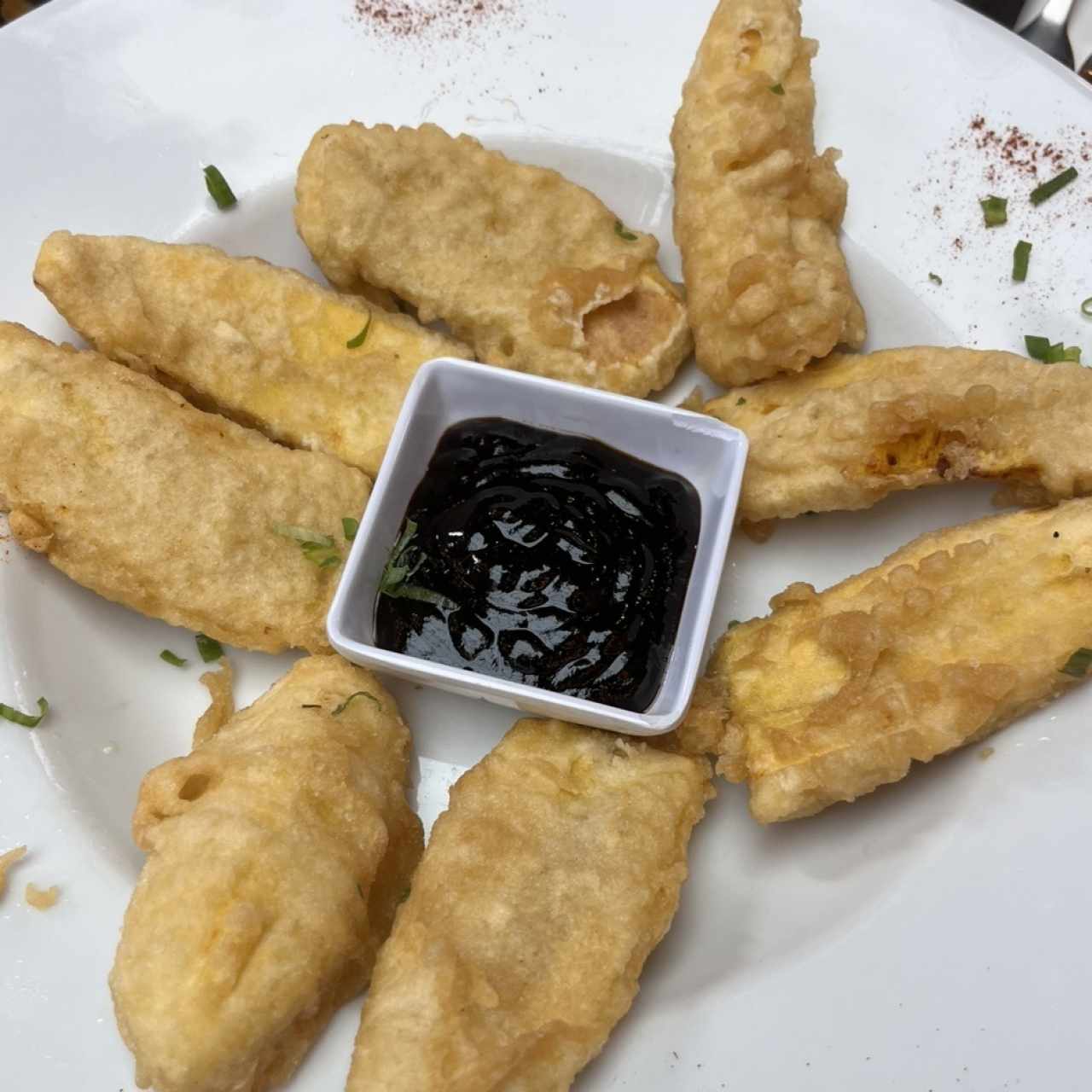Tempuras Crujientes - Plátano Tempura