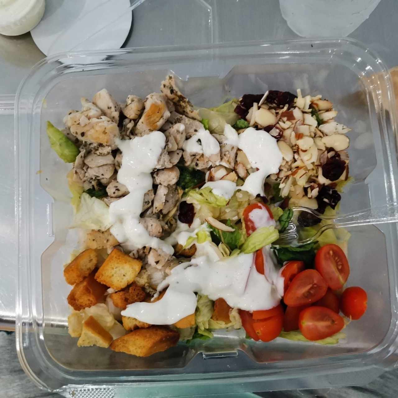 Nueva ensalada de pollo 