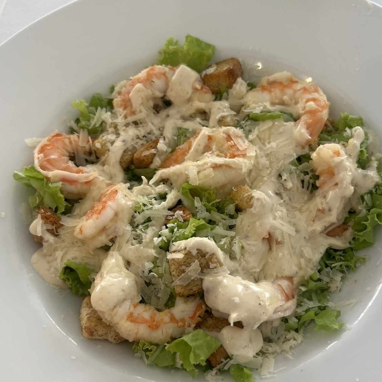 Ensaladas - César de camarones