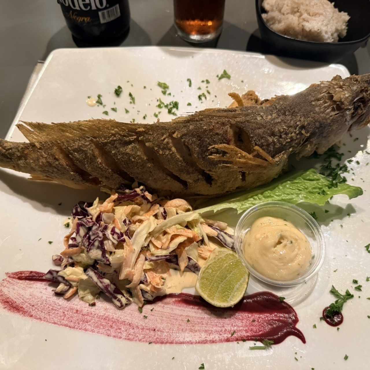 Corvina frita