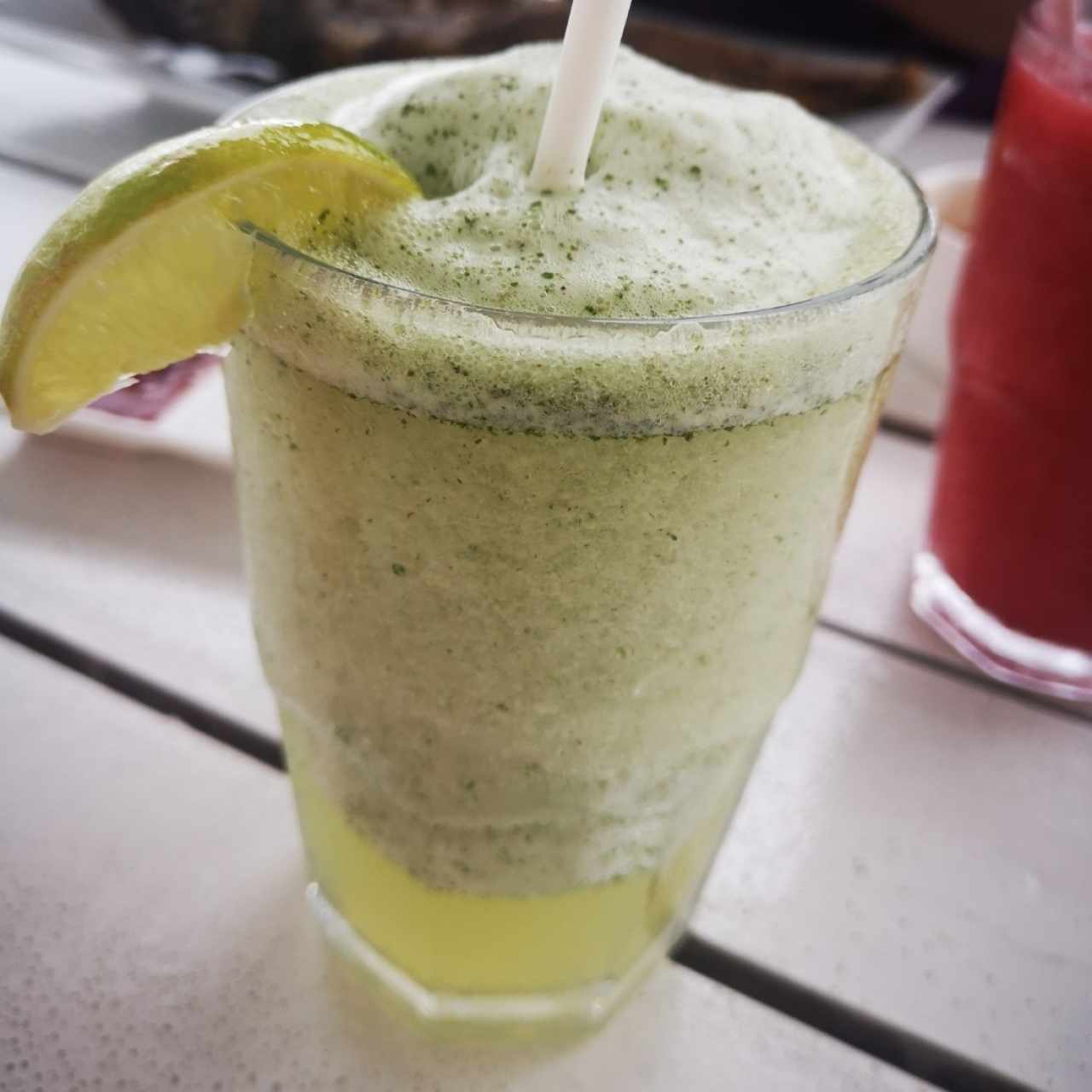 Limonada con hierbabuena