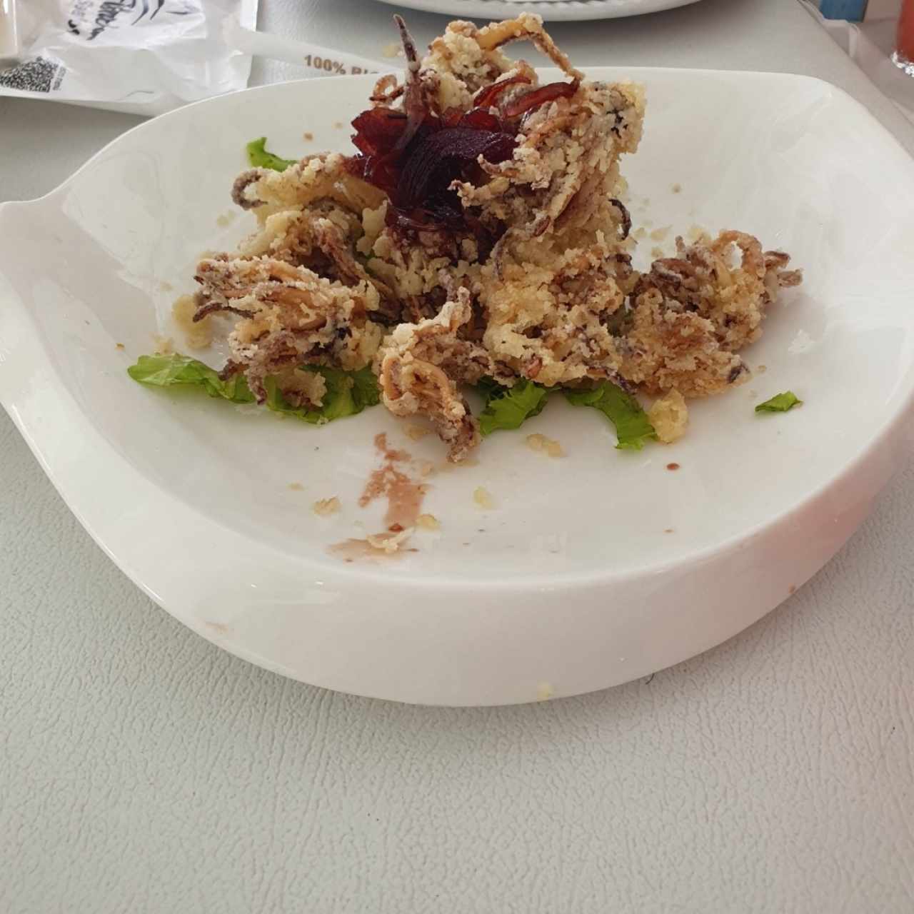 arañitas de calamar