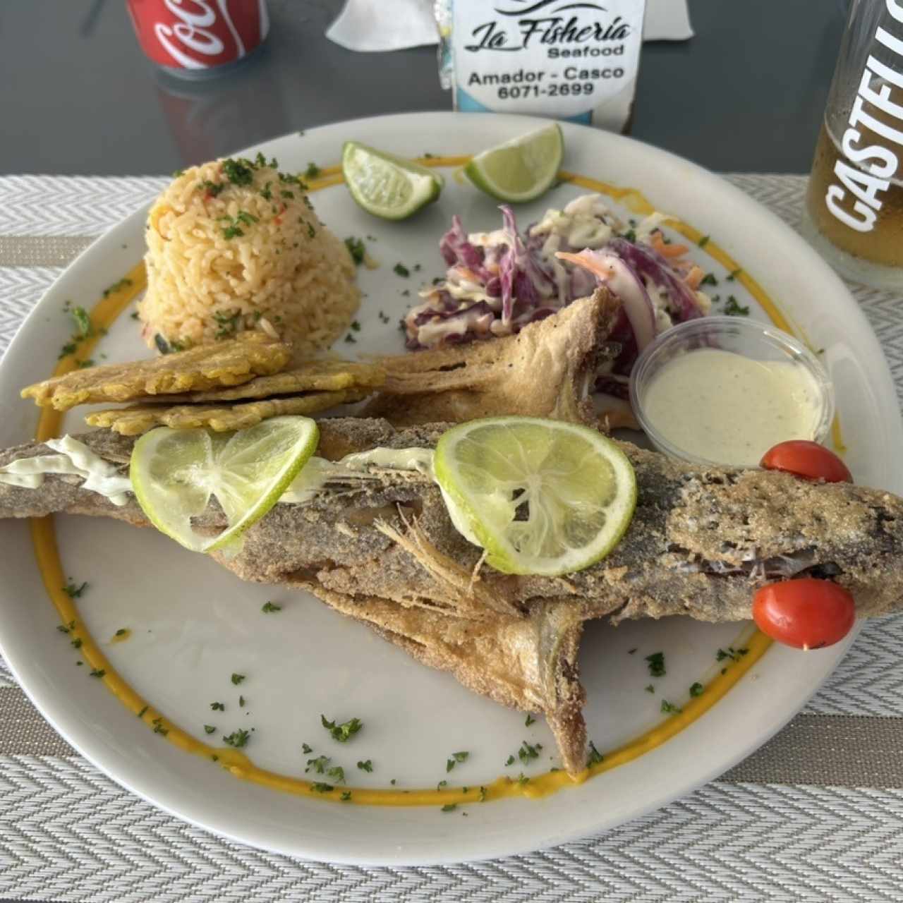 Corvina frita