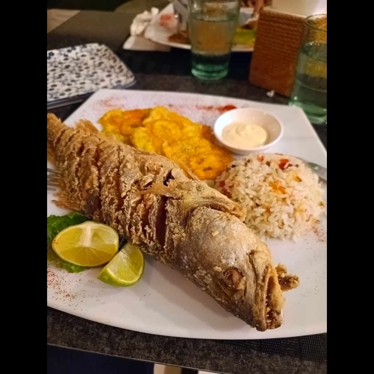 Corvina frita