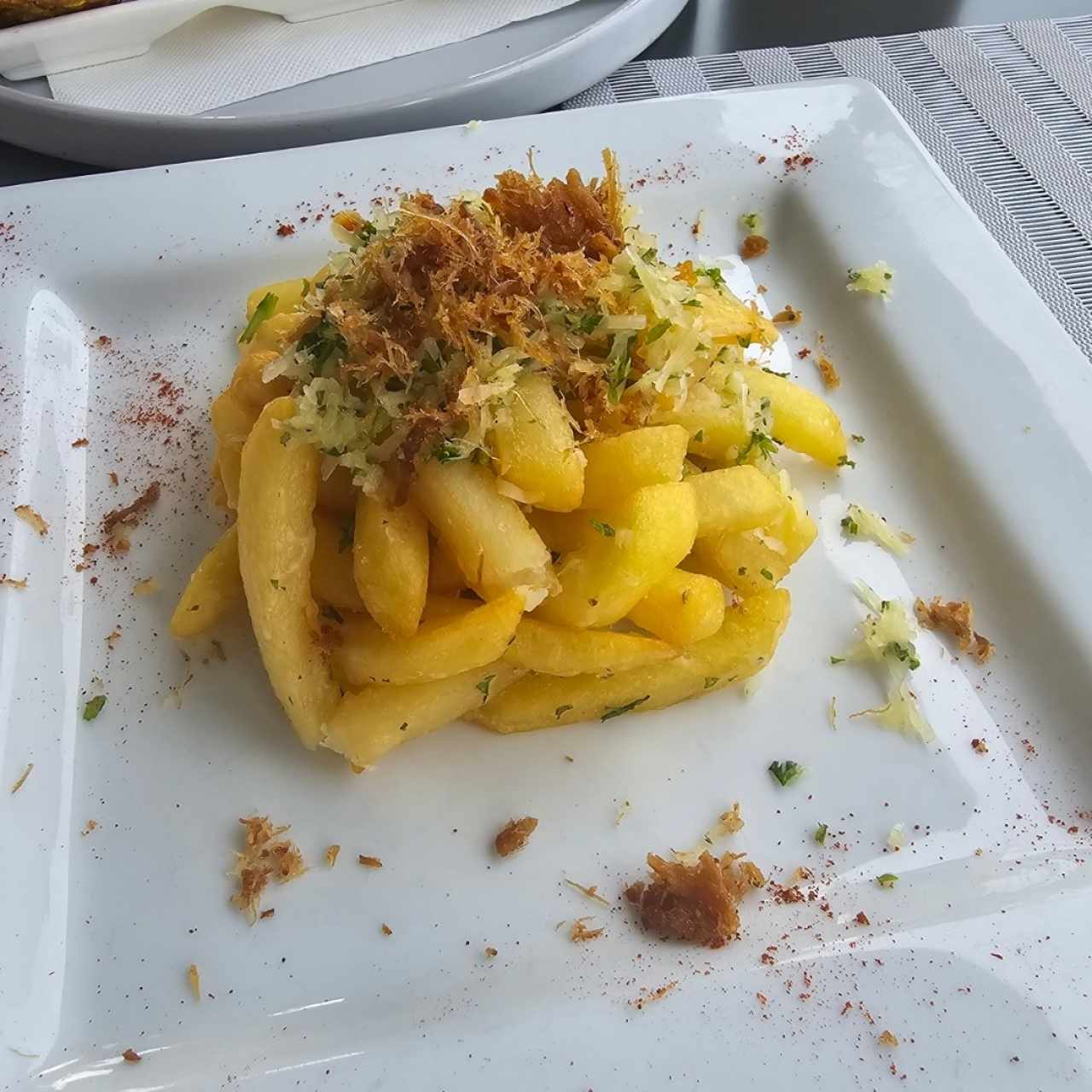 Papas premium a la trufa