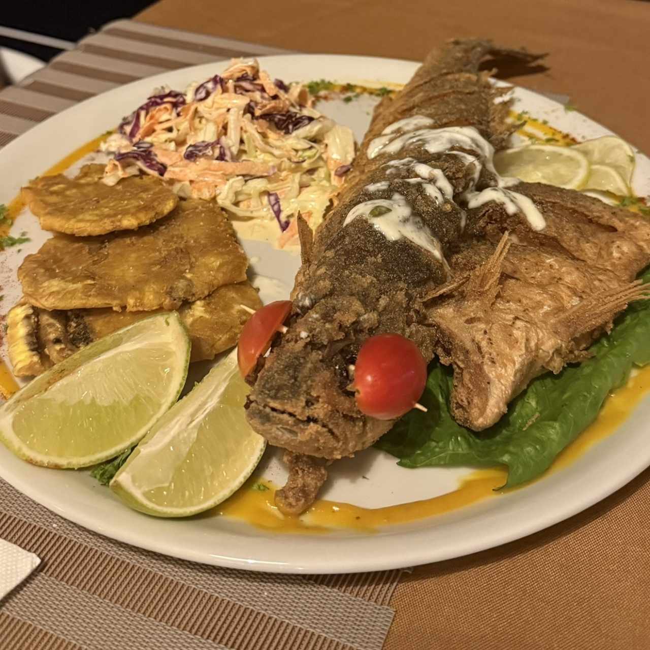 Corvina frita