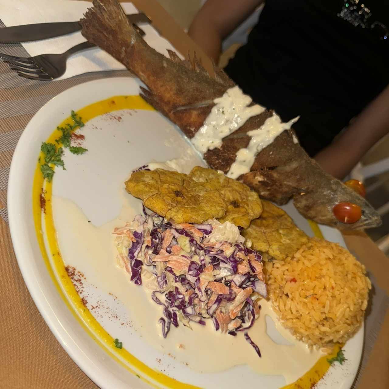 Corvina frita