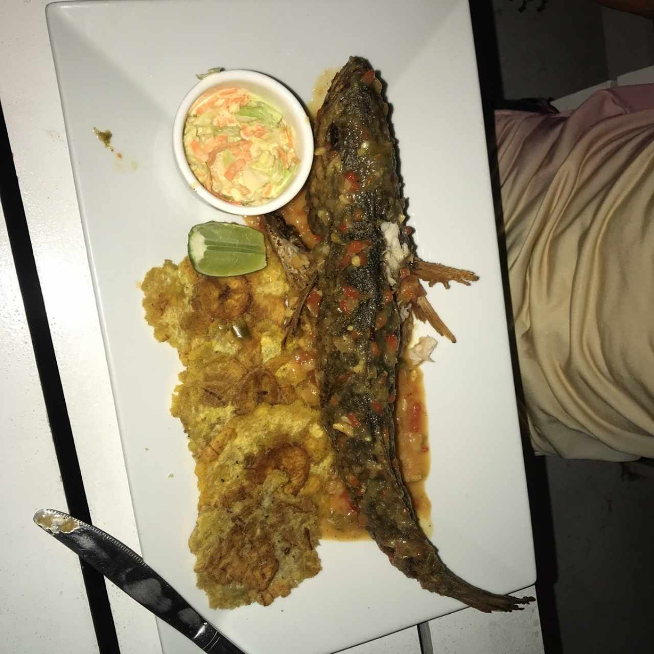 Pescado Frito al Grill o al Ajillo