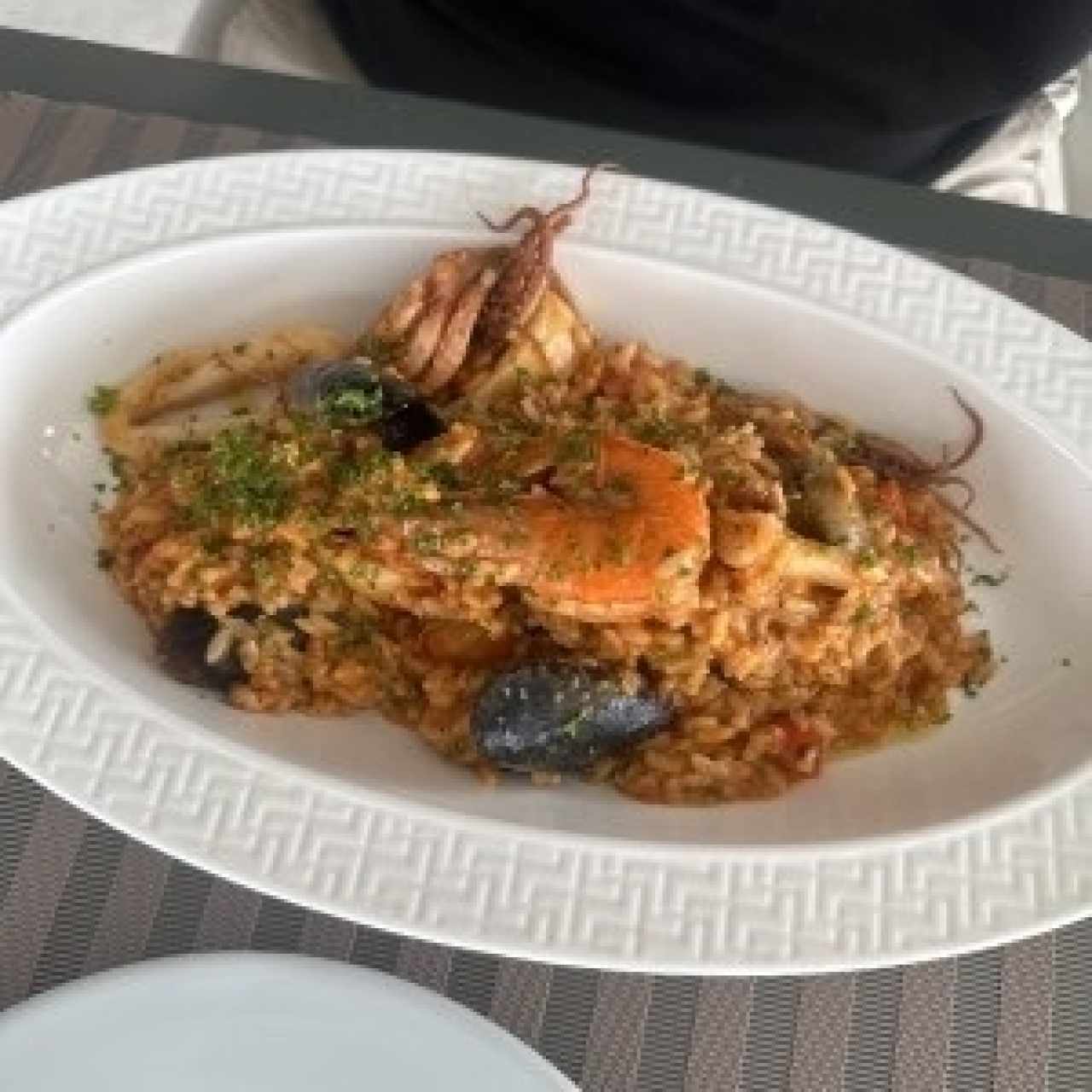 Risotto de Langostino y Zuquini
