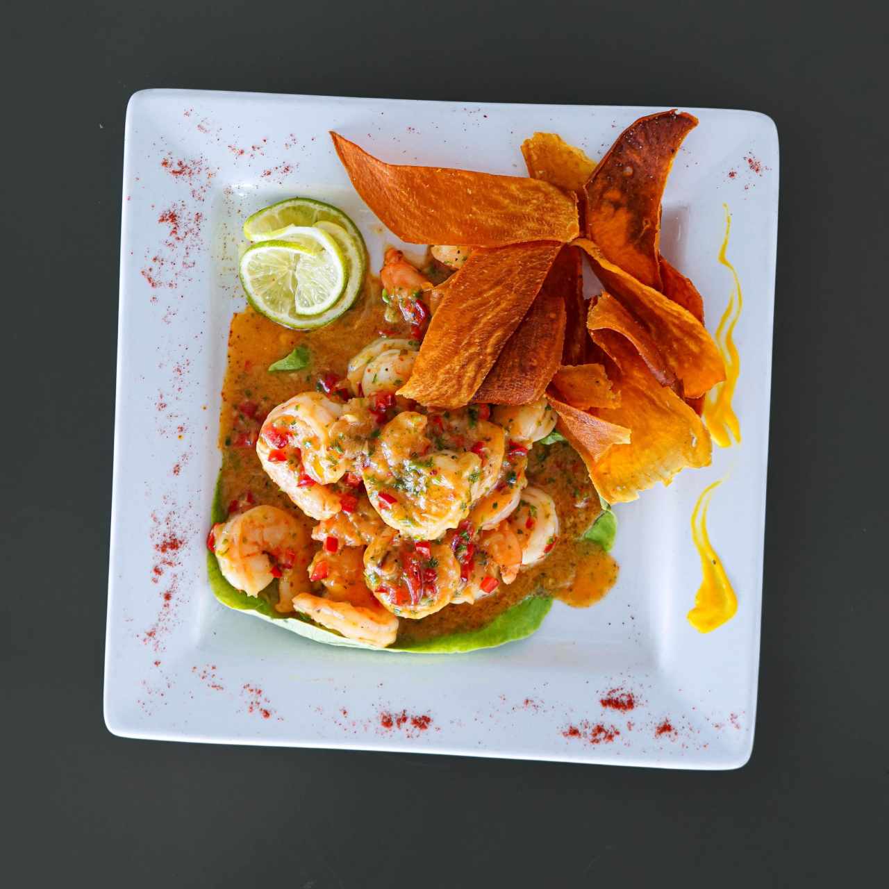 Camarones al ajillo