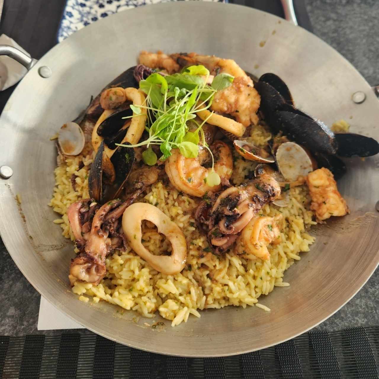 arroz con mariscos