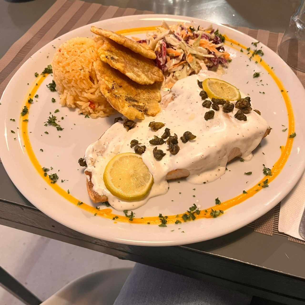 Filete de pescado al limón 