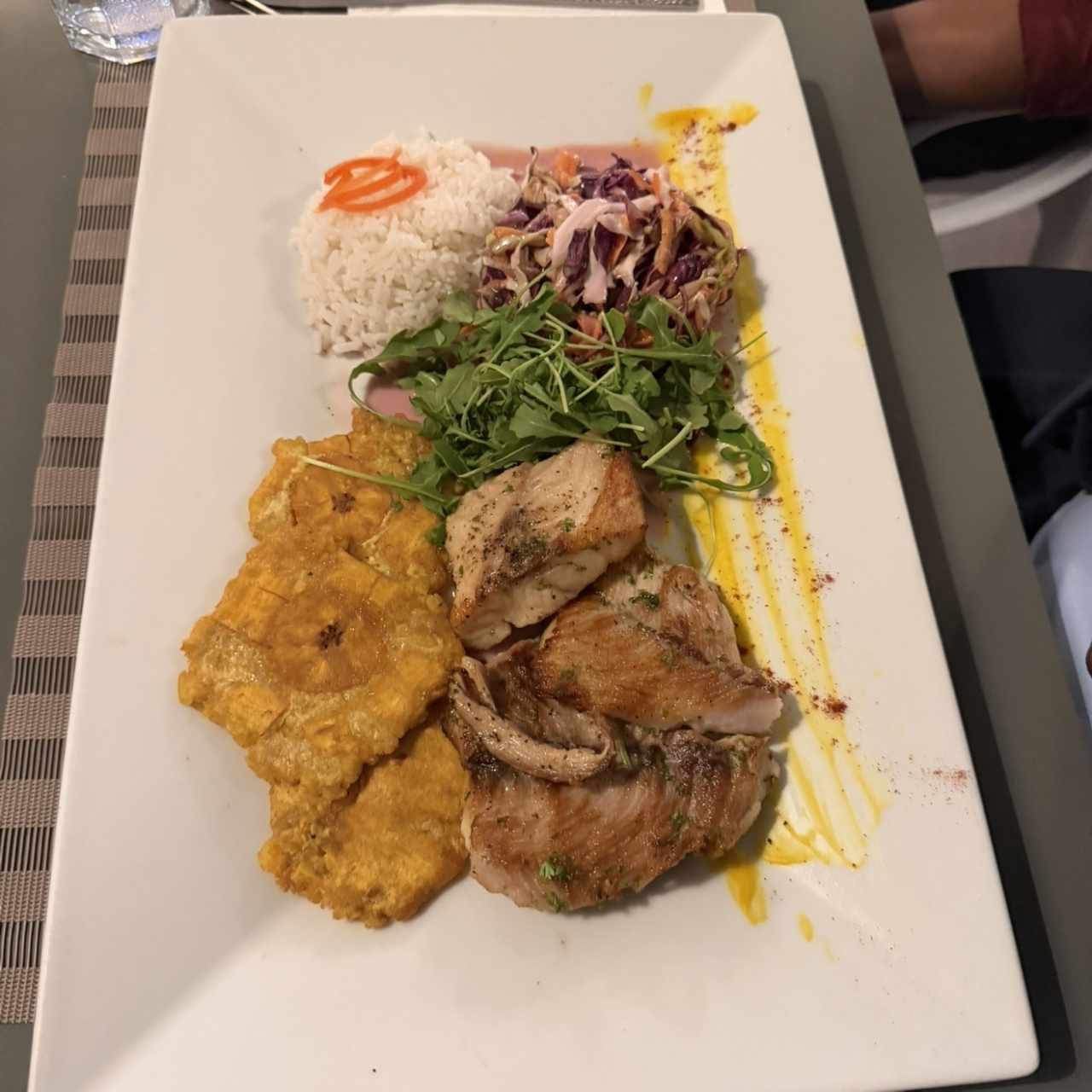 Filete de pescado del día al grill