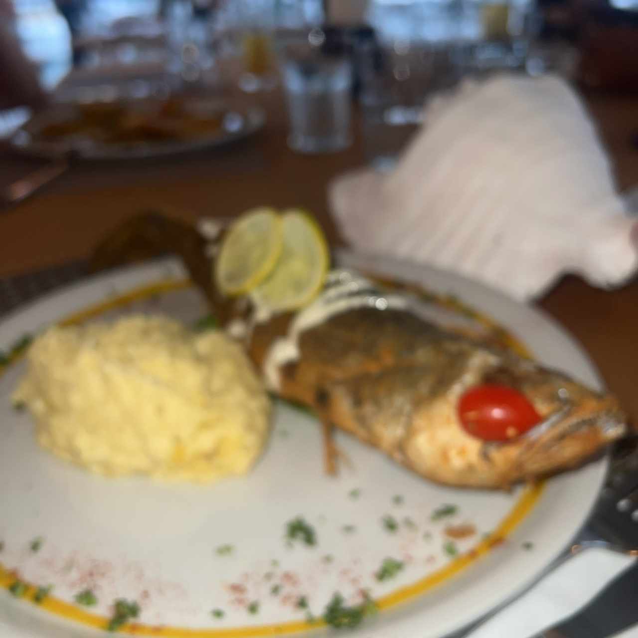 Corvina frita
