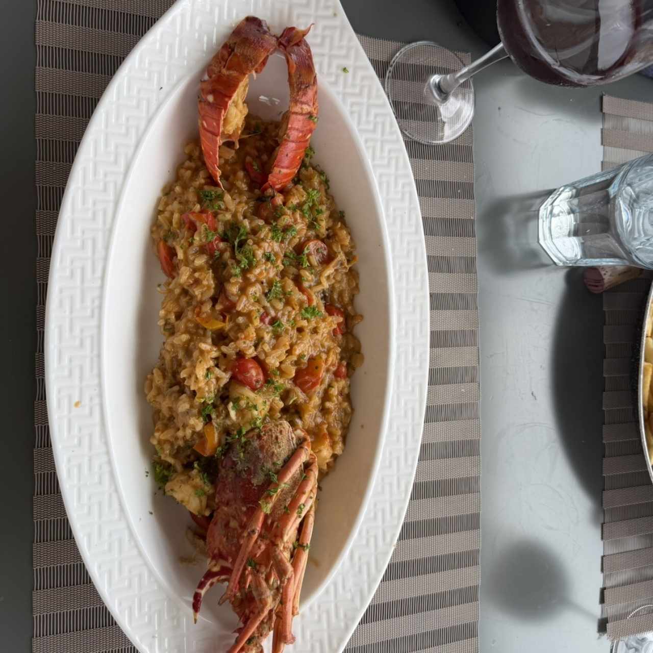 Risotto de Langosta al Brandy