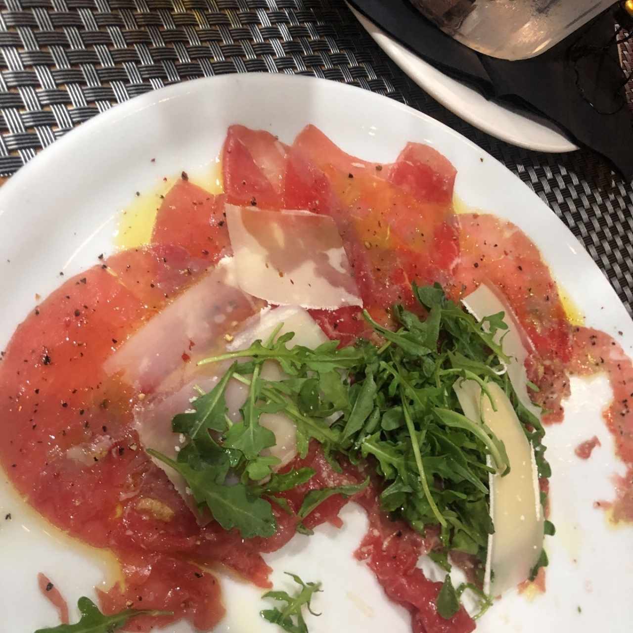 Antipasti - Carpaccio de carne