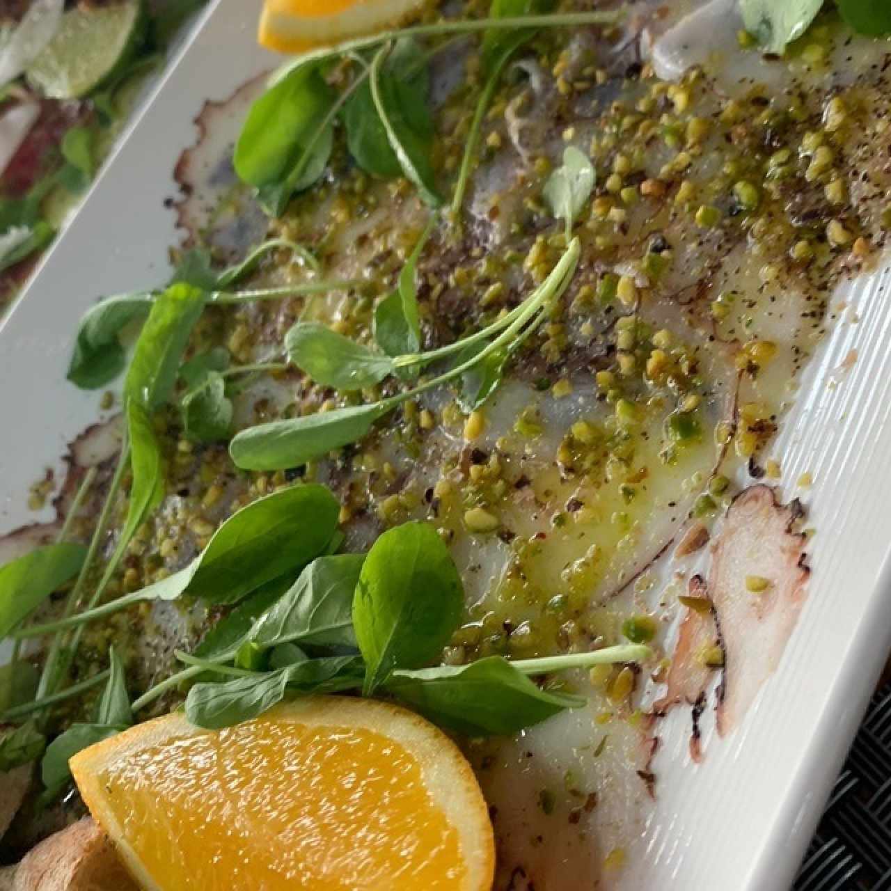 Antipasti - Carpaccio di Mare