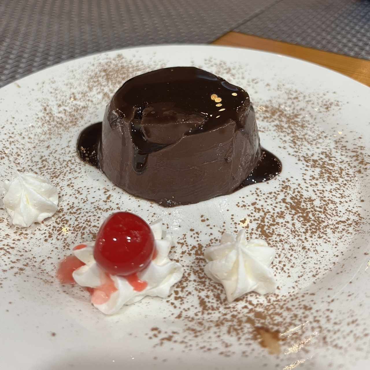 Budín de chocolate