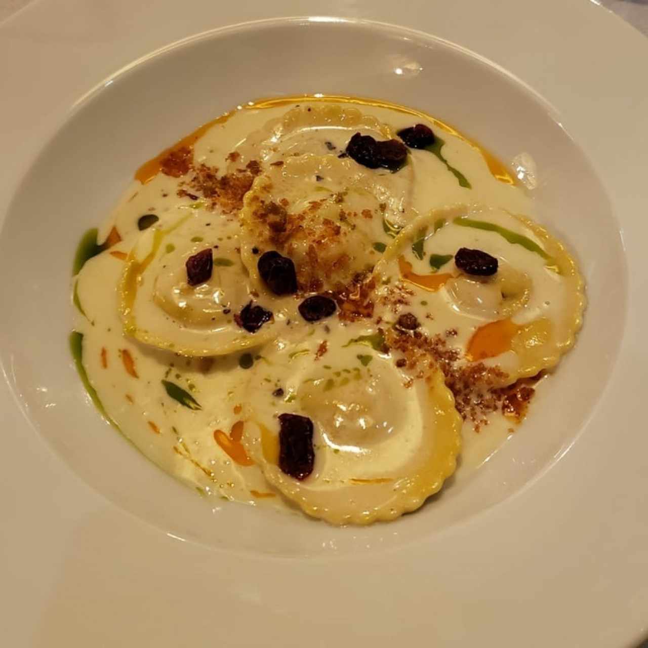 Raviolis de Zapallo y Queso Fresco