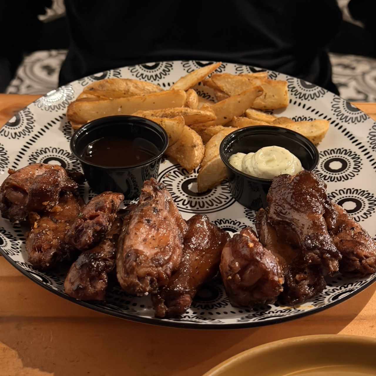 Orden de 10 wings ahumadas