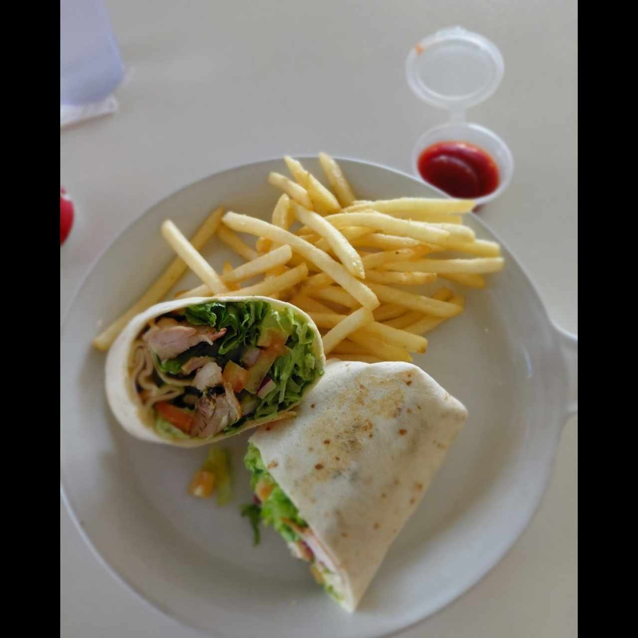 Wrap de Pollo a la Parrilla