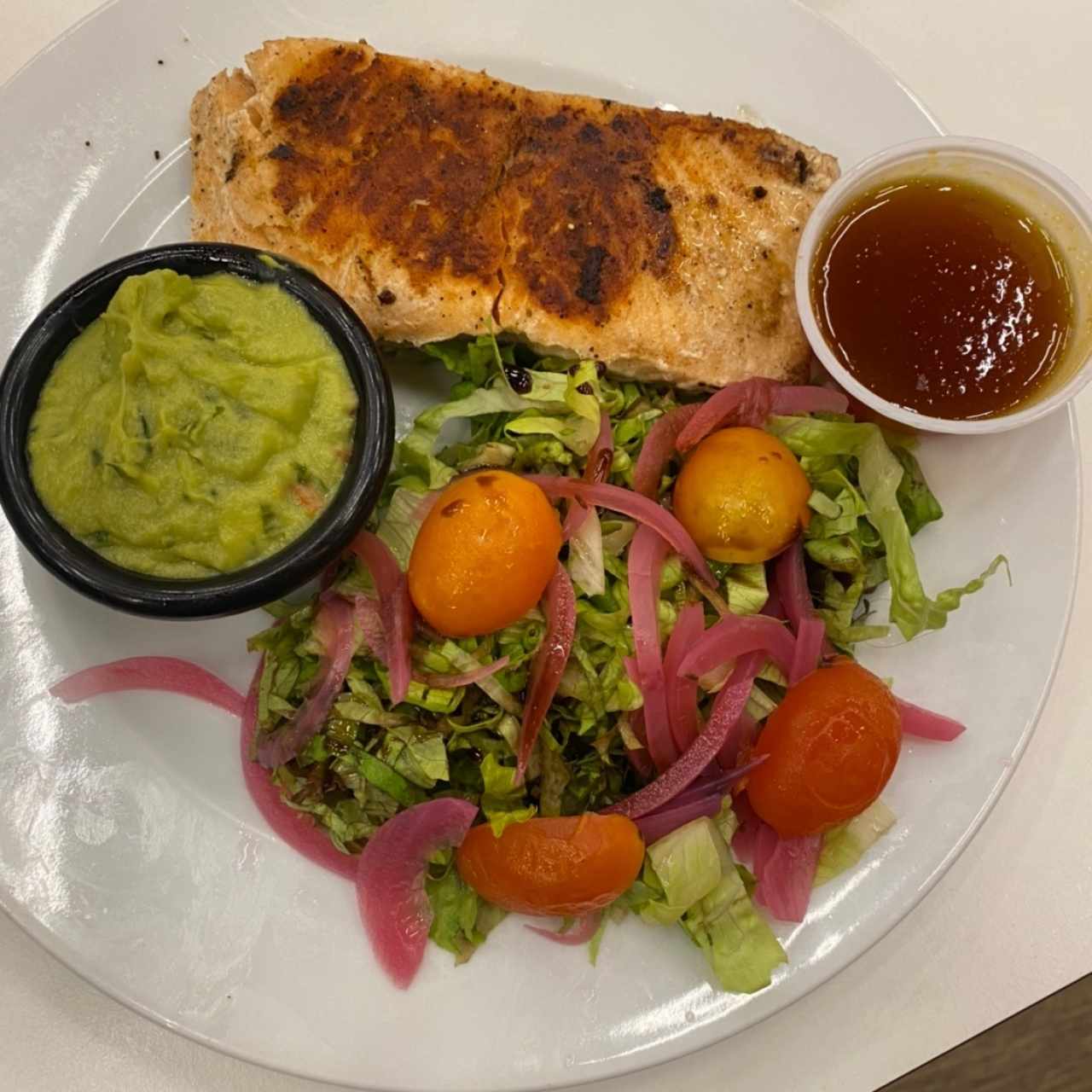 Salmón en Salsa de Maracuyá
