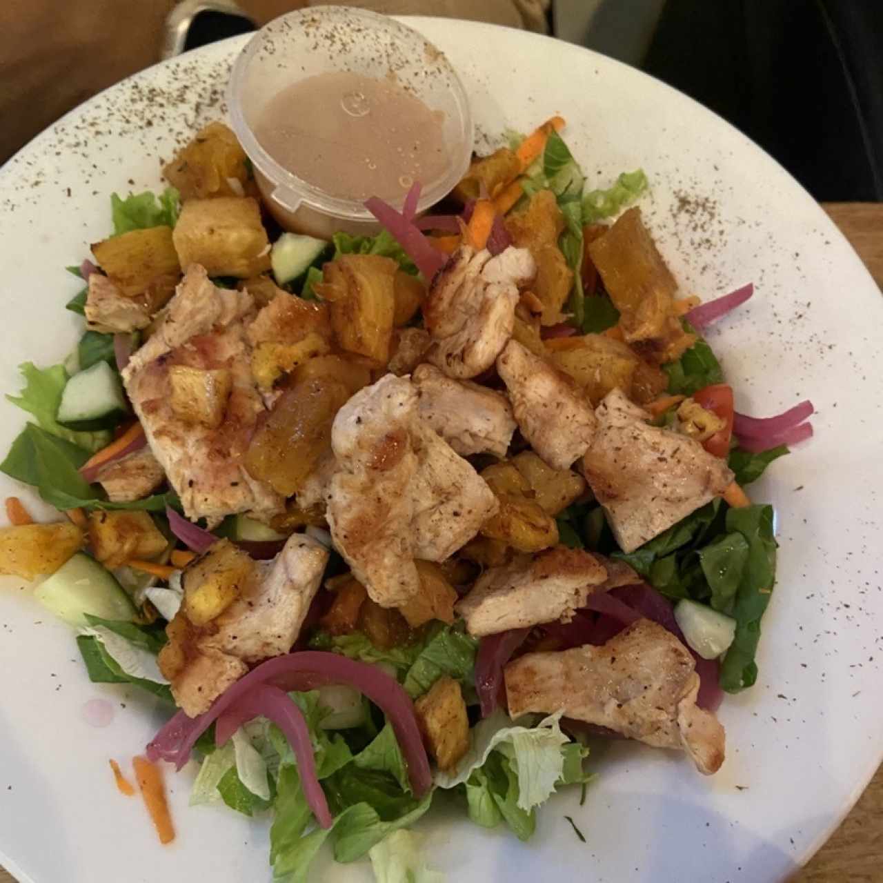 Ensalada con pollo