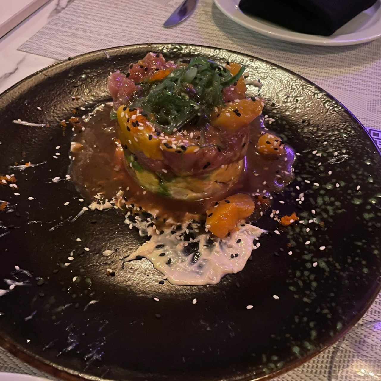 Entradas Frías - Tuna Tartar