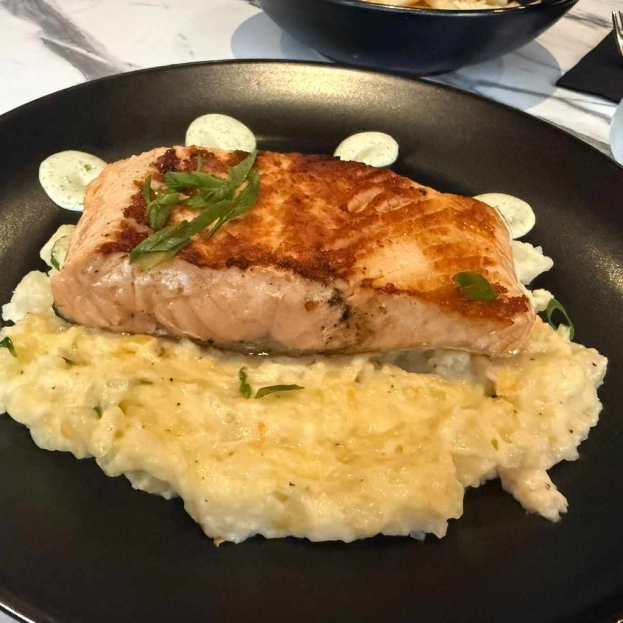 Salmón al grill