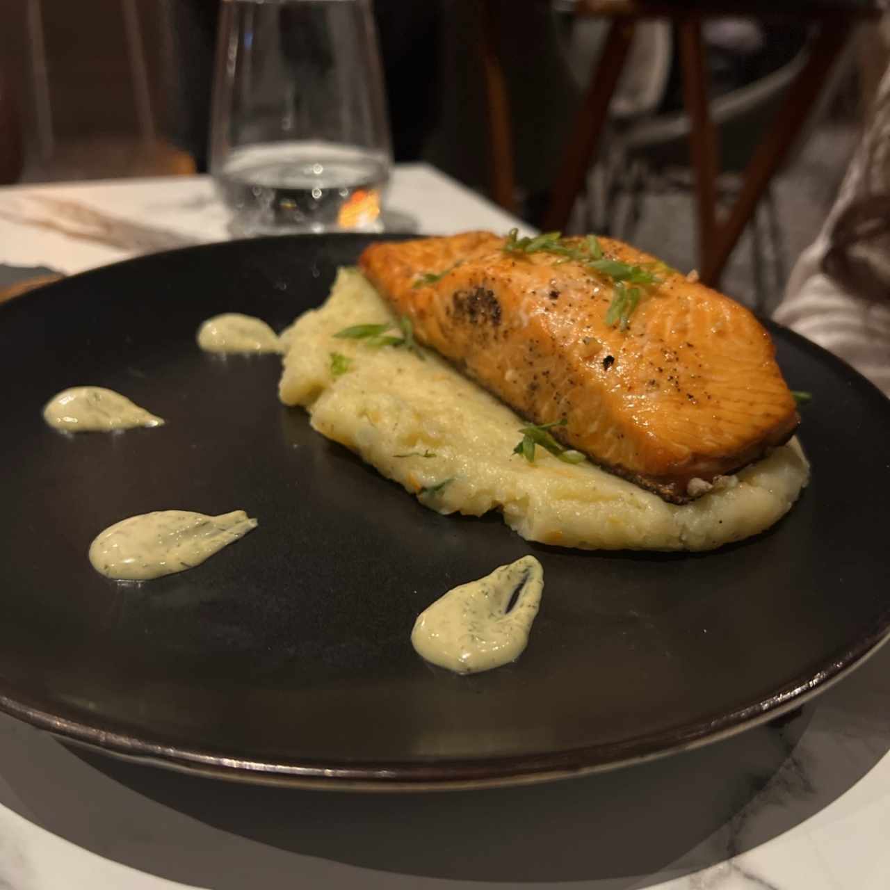 Salmón al grill