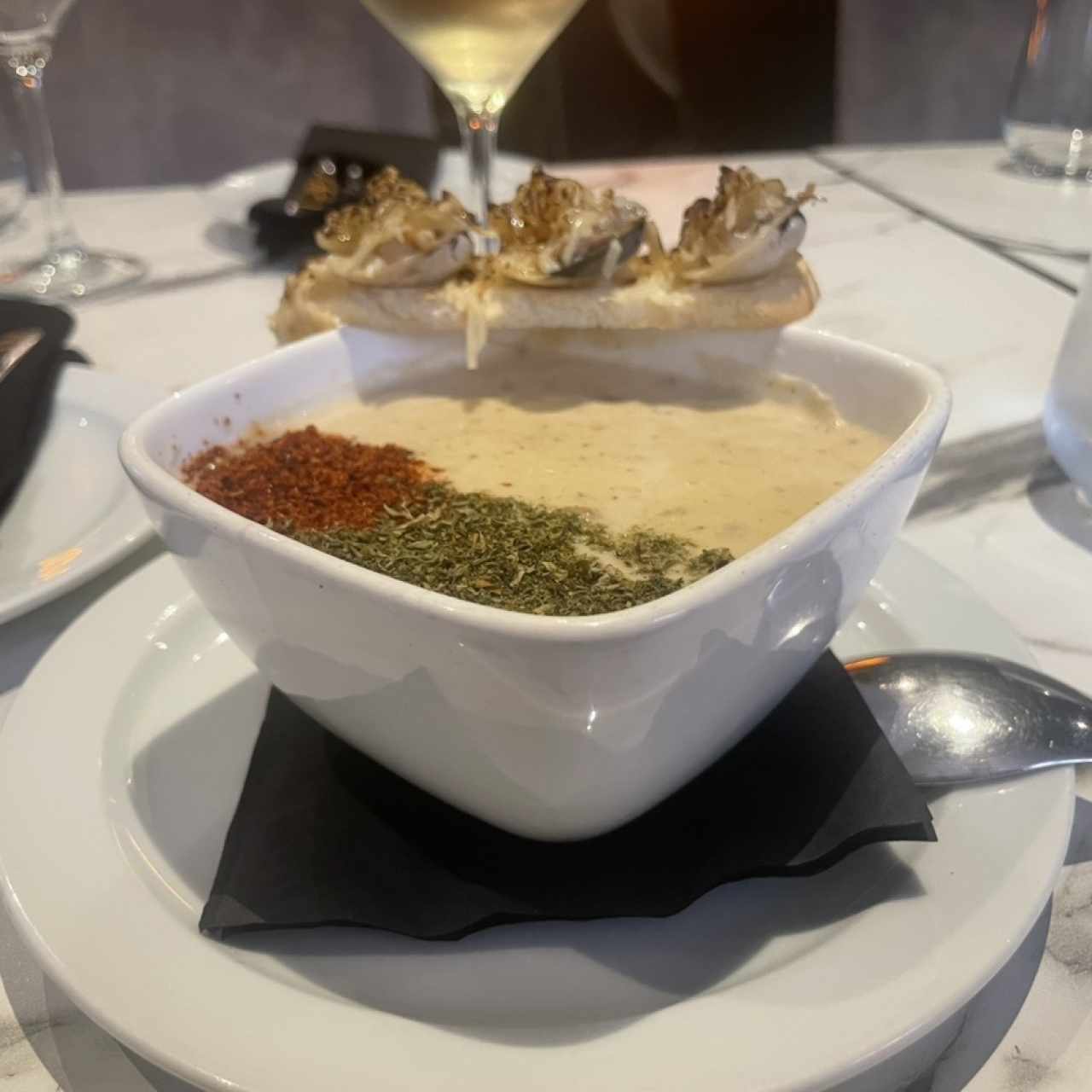 Entradas Calientes - Clam Chowder