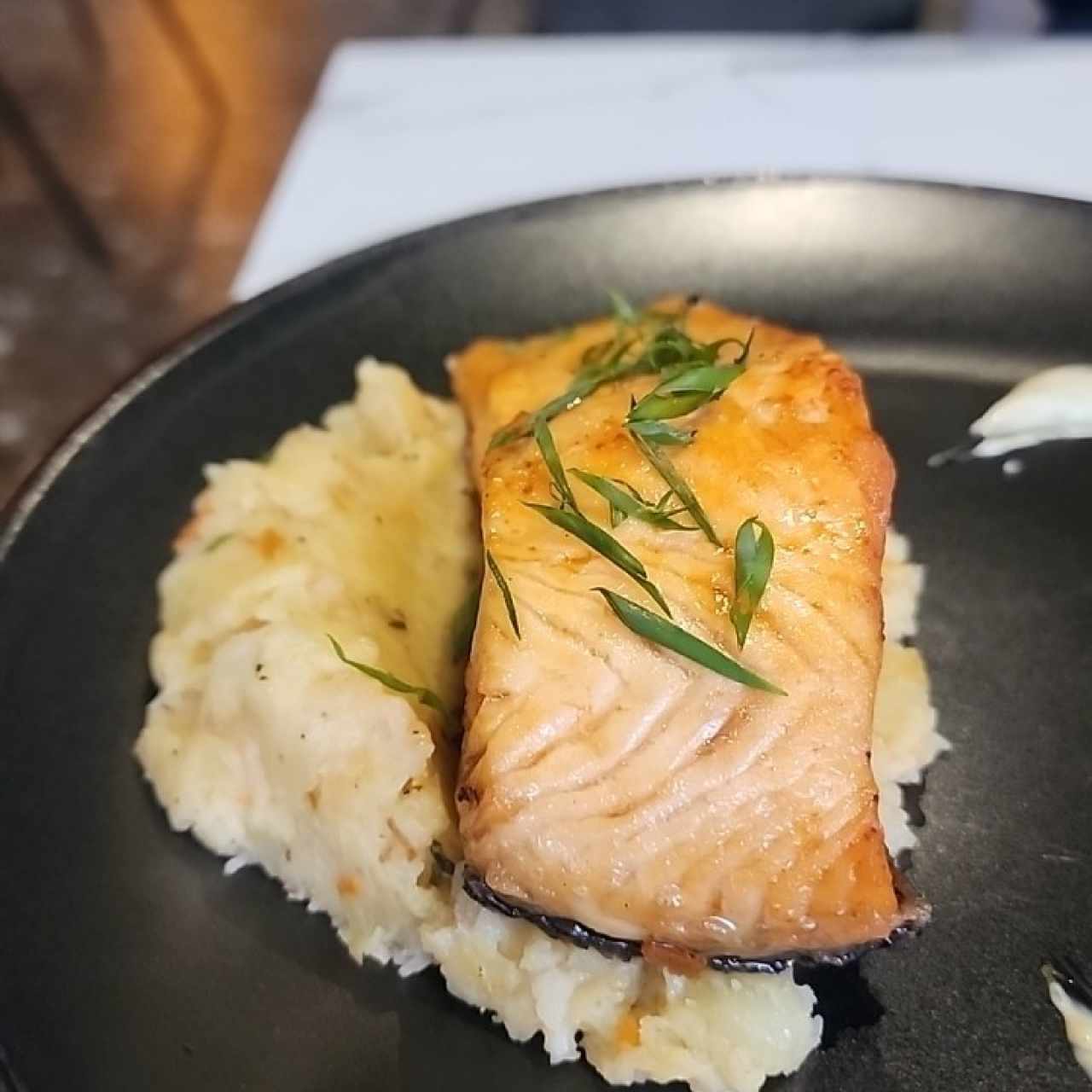 Salmón al grill
