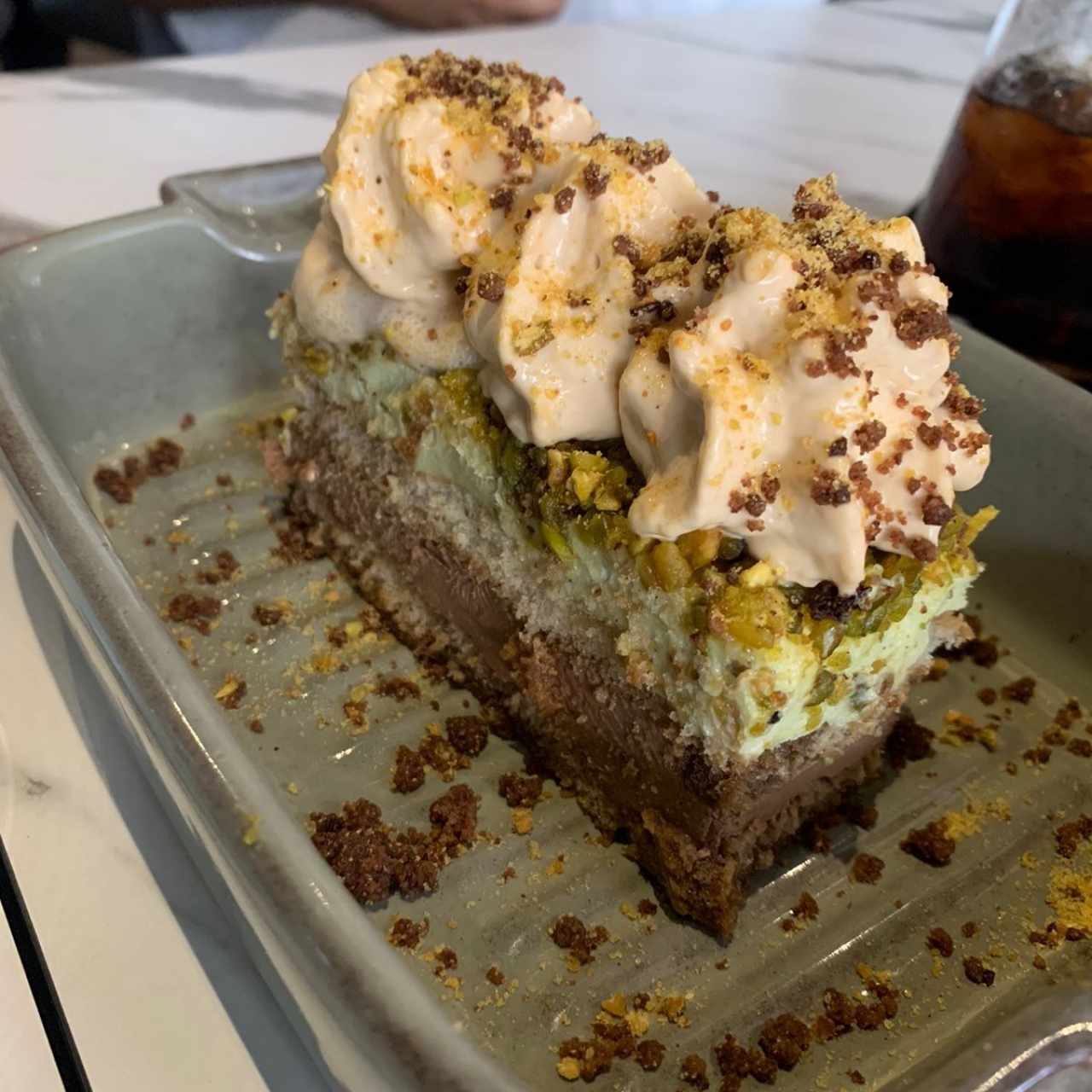 Postres - Tiramisú de Pistacho