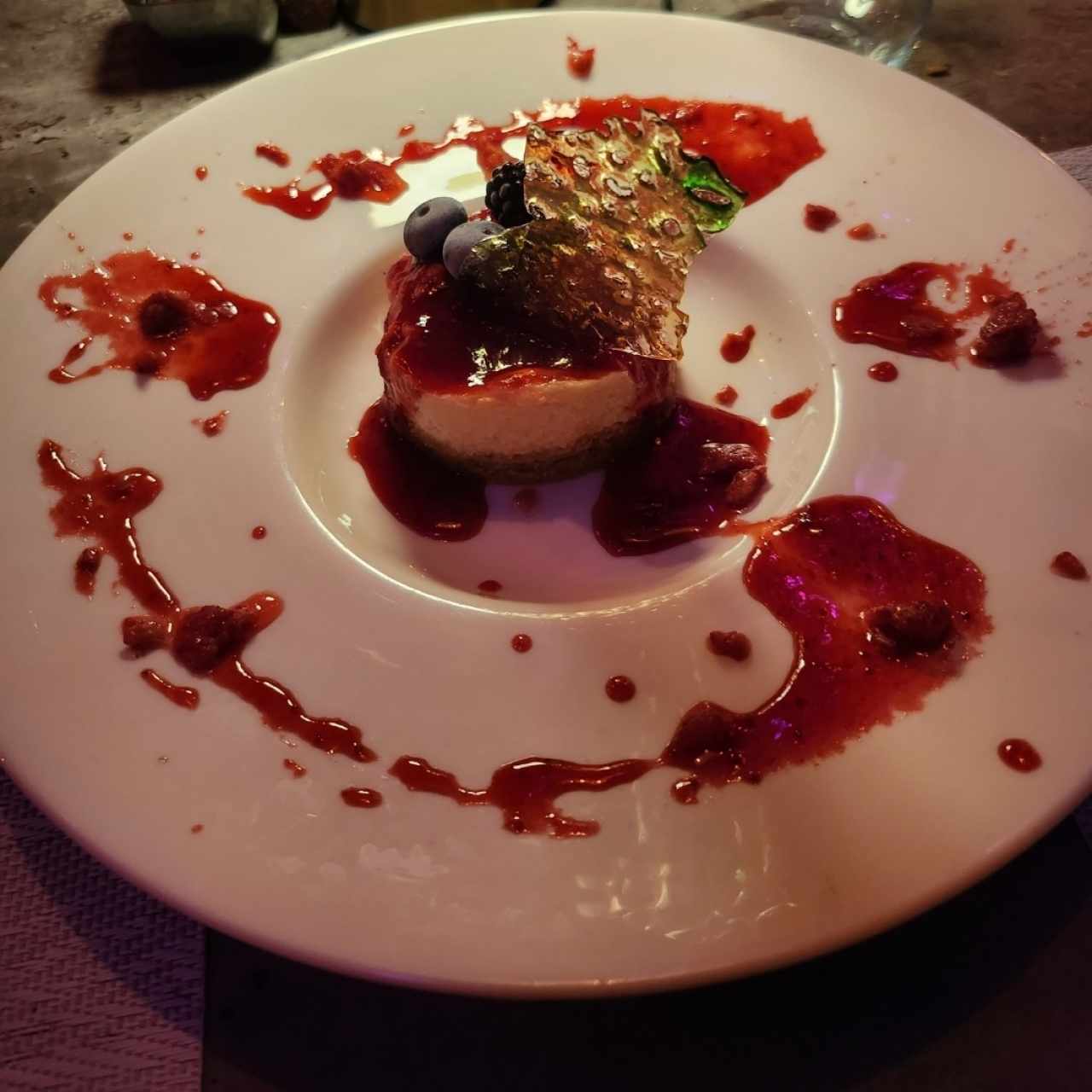 Cheesecake de Frutos Rojos